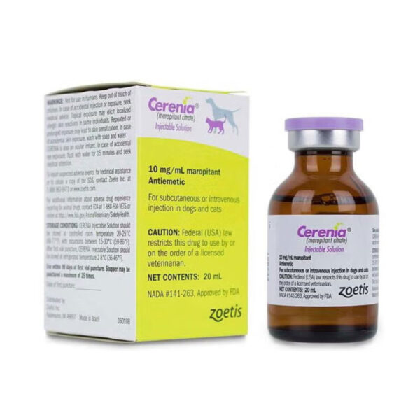 Cerenia Solution for Injection for Dogs and Cats
