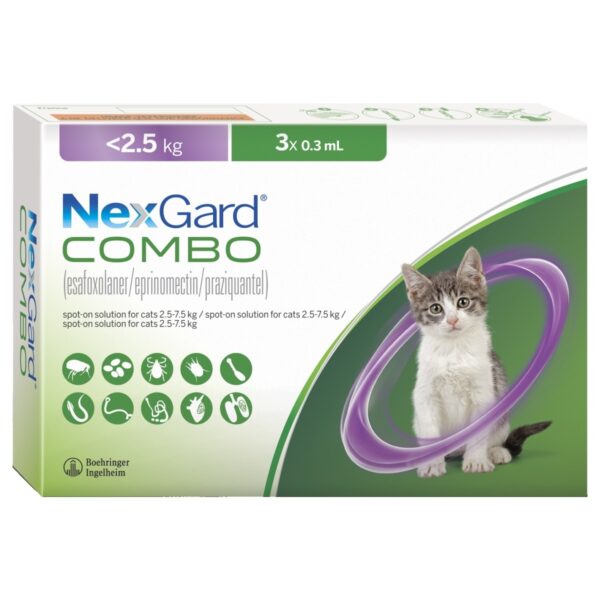 NexGard COMBO Spot-On Solution for Cats