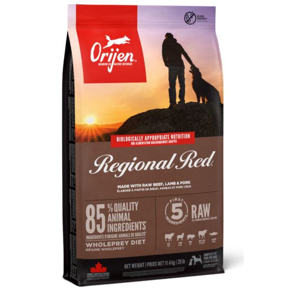 Orijen red_productimage Orijen Regional Red Dog Food grain-free dry dog food bag