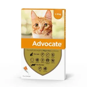 Advocate 40 mg + 4 mg Spot-on Solution for Small Cats and Ferrets