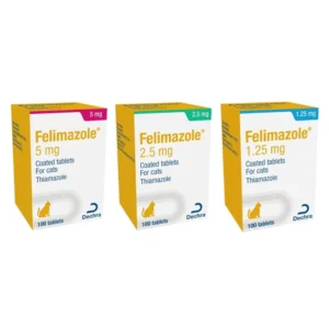 Felimazole tablets for cats