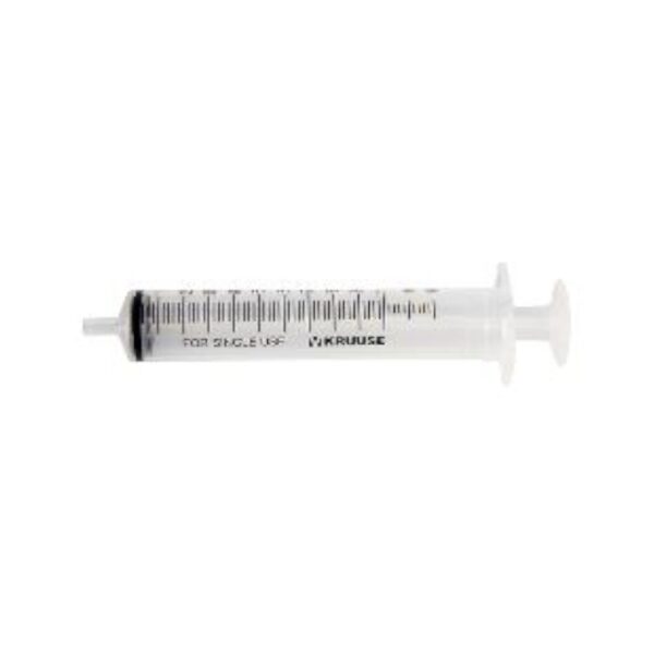 KRUUSE 10 ml Syringe – Single or Box of 100