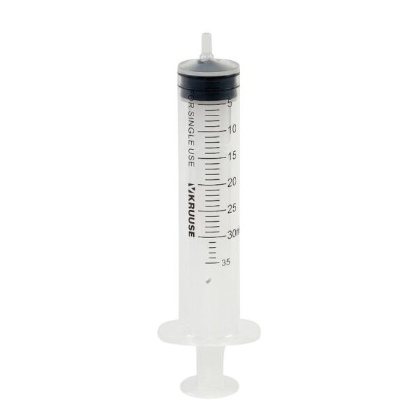 KRUUSE 30 ml Syringe – Single or Box of 50