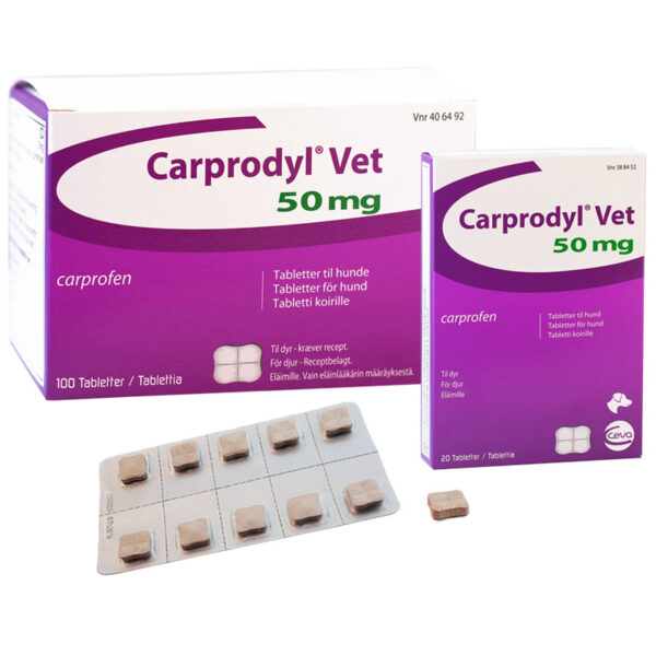 Carprodyl Quadri Tablets for Dogs 50mg & 120mg