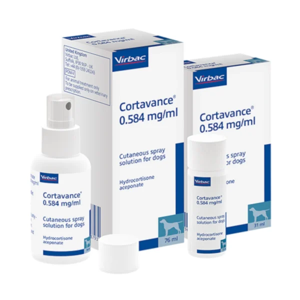 Cortavance spray for dogs
