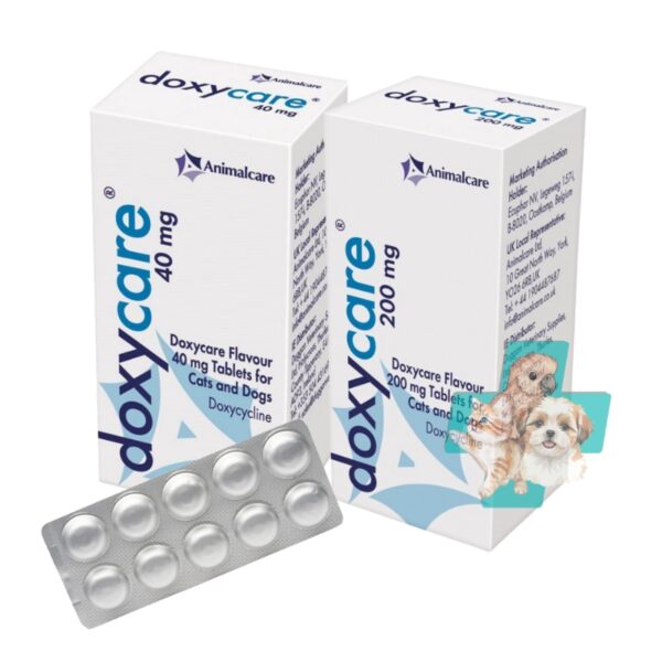 Doxycare flavour tablets for cats and dogs