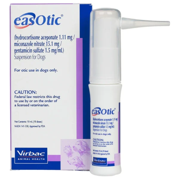 Easotic Ear Drops for Dogs 10ml