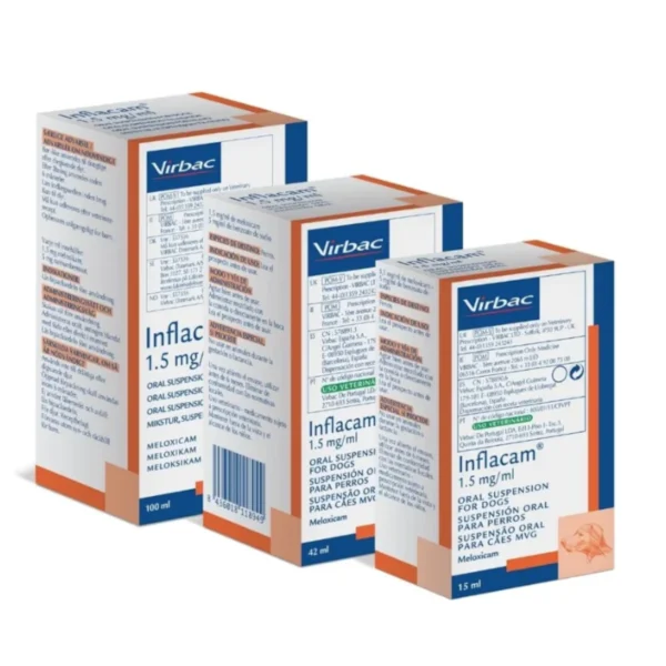 Inflacam 1.5 mg/ml oral suspension for dogs
