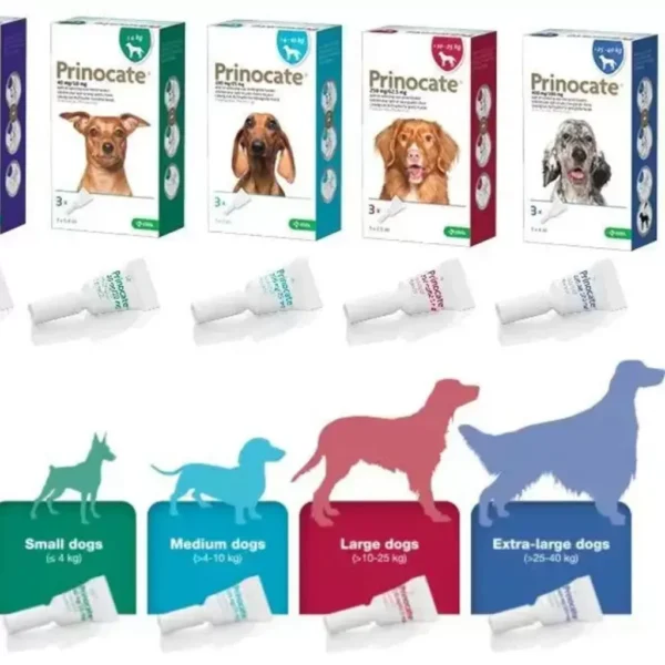 Prinocate spot-on for cats and dogs