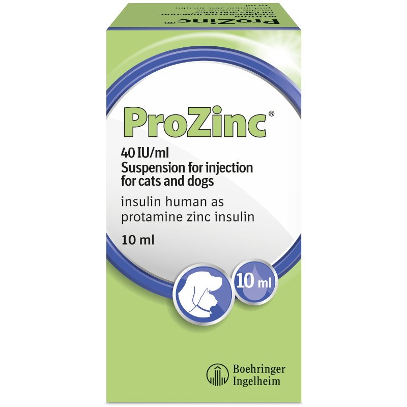 ProZinc insulin for cats and dogs 10ml carton