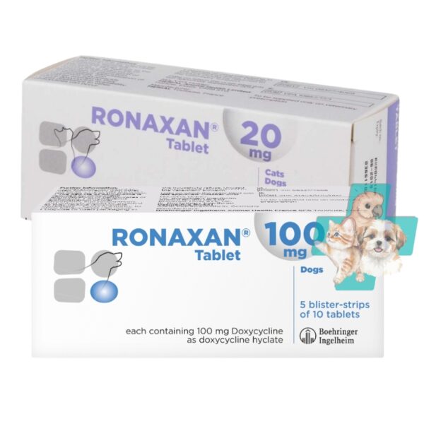 Ronaxan tablets for dogs and cats