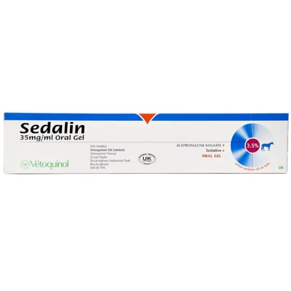 Sedalin oral gel for horses1 Sedalin 35 mg/ml oral gel for horses
