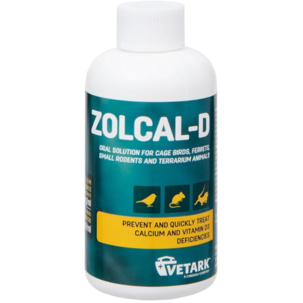 Zolcal D 120ml Oral Solution for Small Pets