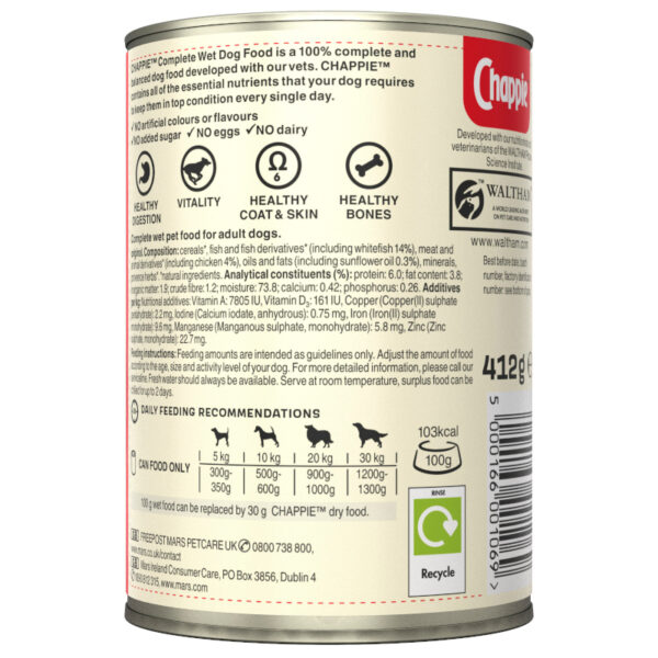 Pedigree Chappie Original dog food