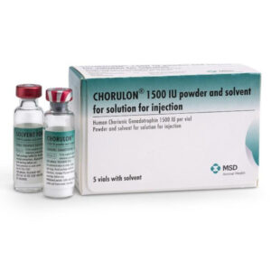 Chorulon 1500 IU powder and solvent for solution for injection