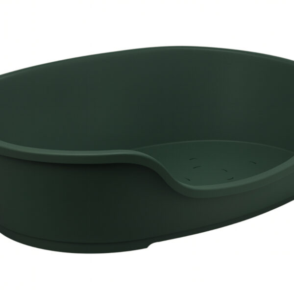 Plastic Domus dog bed green