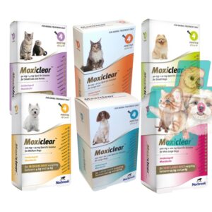 Moxiclear spot-on for cats and dogs