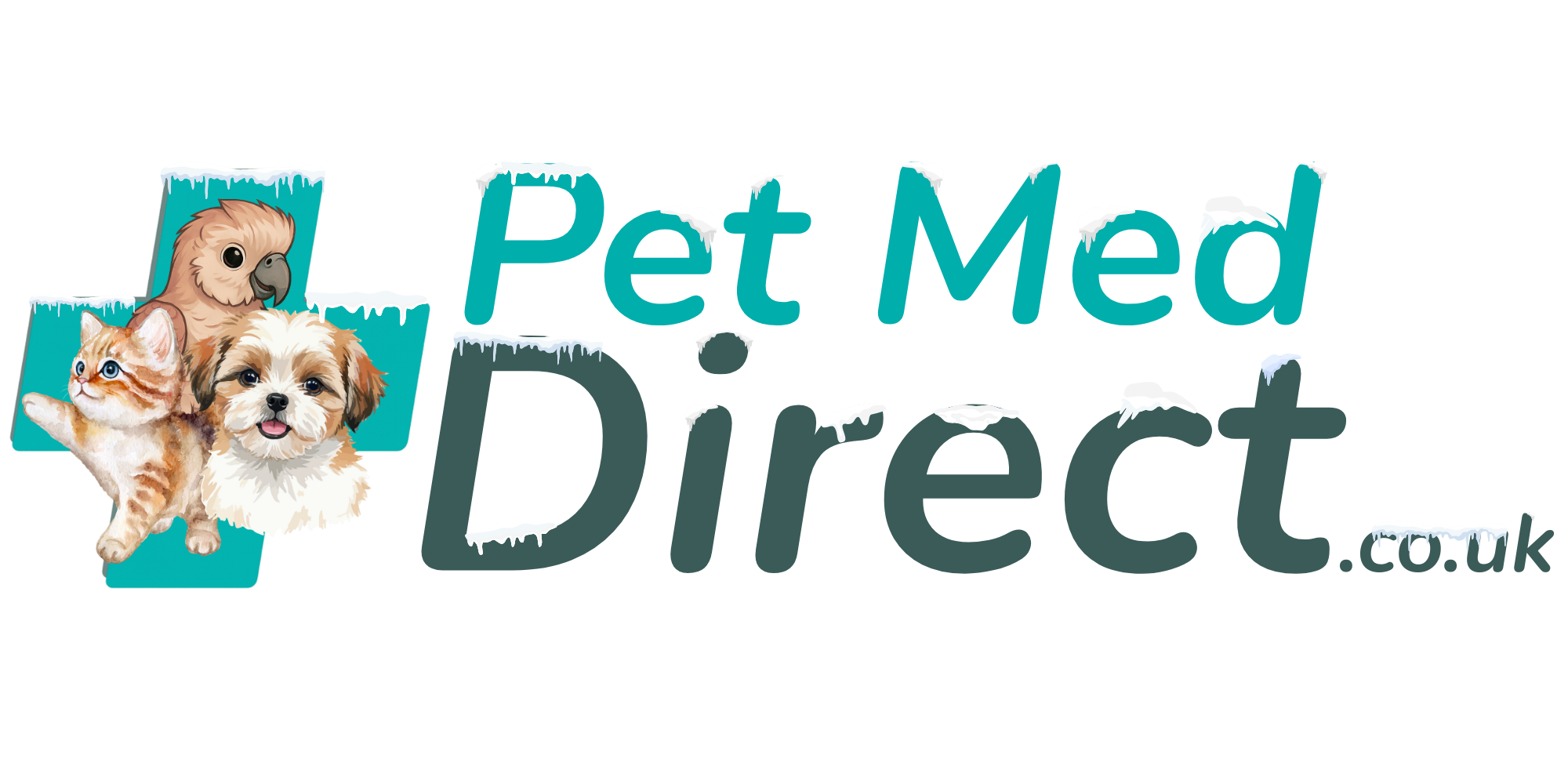 Pet Med Direct Snow Logo