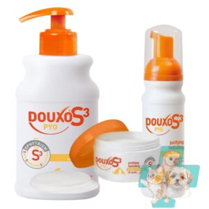 Douxo S3 Pyo Shampoo, Mousse & Pads