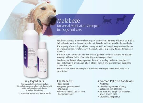 Malabeze Universal Medicated Shampoo 125ml & 500ml