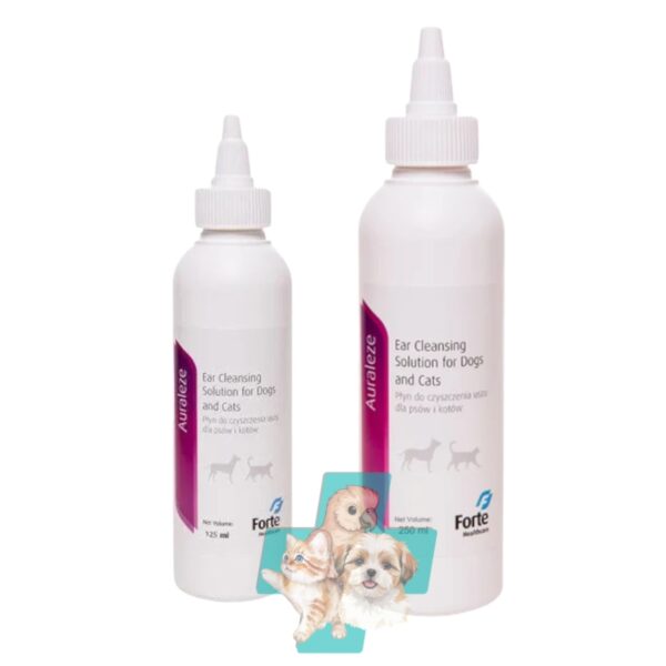 auraleze-both Auraleze Ear Cleaner for Dogs & Cats