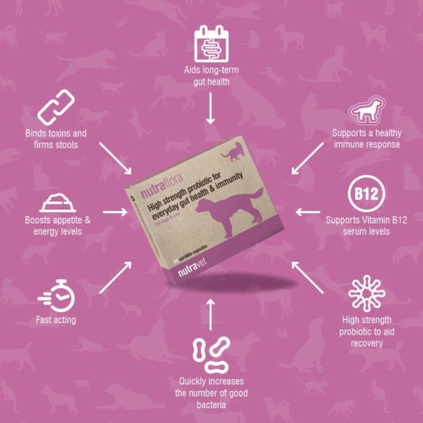 Nutraflora Dogs & Cats Capsules