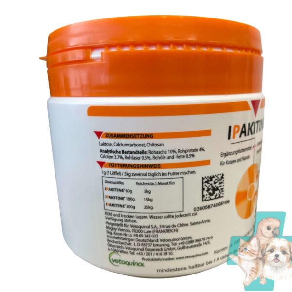 Ipakitine Powder for Dogs and Cats