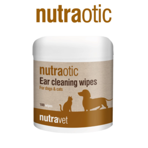 Nutraotic Ear Cleaning Wipes for Dogs & Cats