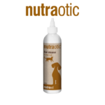 Nutraotic ear cleaner 225ml bottle by Nutravet for cleaning dog and cat ears