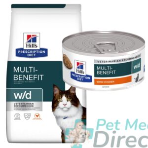 Hill’s Feline w/d Diabetes Care Dry & Tins