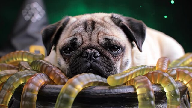 Dog worming