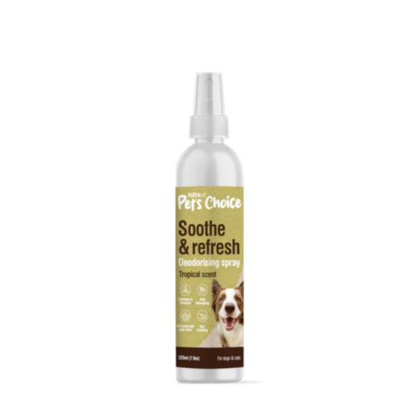 petschoice-spray1 Pet Ready Soothe & Refresh Deodorising Spray 225ml