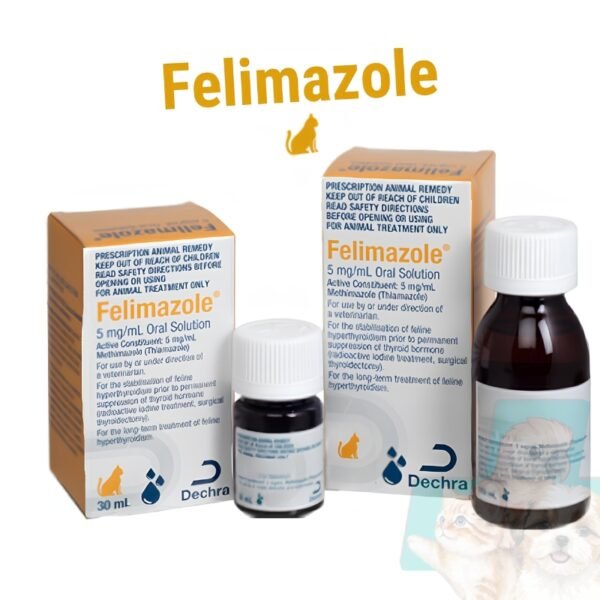 Felimazole 5 mg-ml Oral Solution for Catsboth1 Felimazole 5 mg/ml Oral Solution for Cats