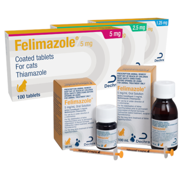 Felimazole-allpack Felimazole for cats range