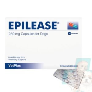 Epilease 250mg Capsules for Dogs – 60 Capsules