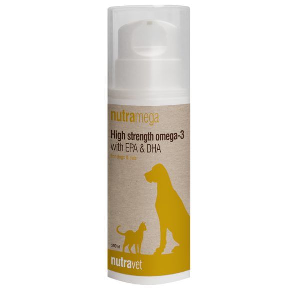 Nutramega Oil omega-3 for dogs and cats Nutramega Oil omega-3 for dogs and cats