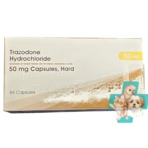 Trazodone 50mg Capsules for Dogs & Cats - pack of 84