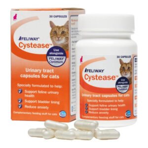 Ceva Feliway Cystease urinary tract capsules for cats, 30 capsules
