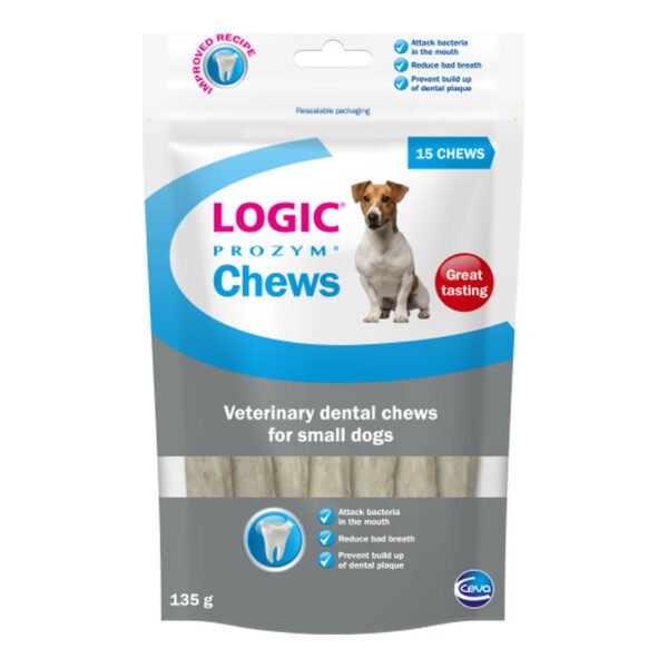 Ceva Logic Prozym dental chews for small dogs, 15 pack Ceva Logic Prozym dental chews for small dogs, 15 pack