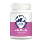 Dorwest Milk Thistle Tablets for Dogs and Cats, 200 tablet pot