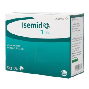 Isemid 1 mg chewable tablets for dogs – 90 tablets