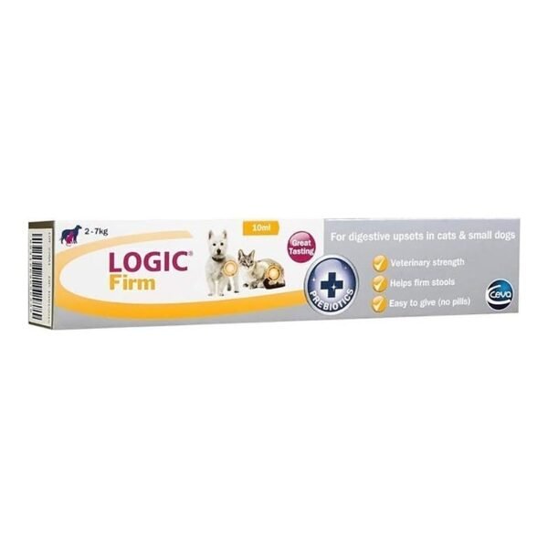 Logic Firm digestive support paste 10 ml for cats and small dogs Logic Firm digestive support paste 10 ml for cats and small dogs