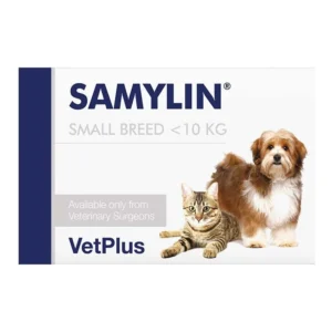 Samylin Small Breed Tablets 30 Samylin Small Breed Tablets for cats and dogs under 10 kg, pack of 30